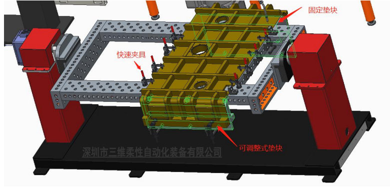 机器人焊接工作台